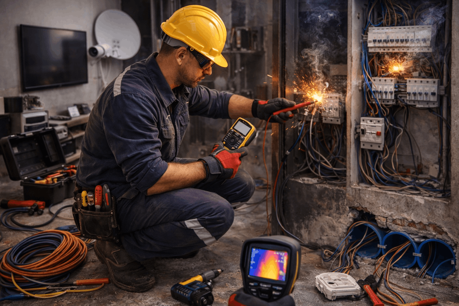 Profesyonel Elektrikçi Ekibi